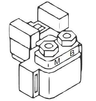STARTER SOLONOID KTM, ARROWHEAD SMU 6148