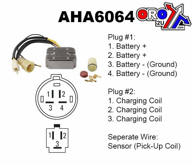 REGULATOR Honda XRV650 TO-90, ARROWHEAD AHA6064