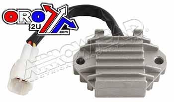 REGULATOR 12V YFZ450 04-09, Arrowhead AYA6063 5TG-81960-00-00, 2004-09 YFZ450 w/449cc, 2004 YFZ450 LE w/449cc, 2005-09 YFZ450 SE w/449cc