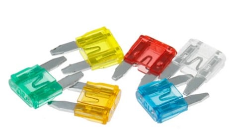 100PCS FUSES BLADE MINI SET 2A 3A 5A 7.5A 10A 15A 20A 25A 30A 35A