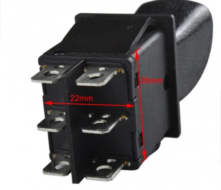 F-N-R SWITCH FOR 48V ELECTRIC MOTOR CONTROLLER, BUGGY BIKE QUAD MOTO DIY, FORWARD NEUTRAL REVERSE SWITCH