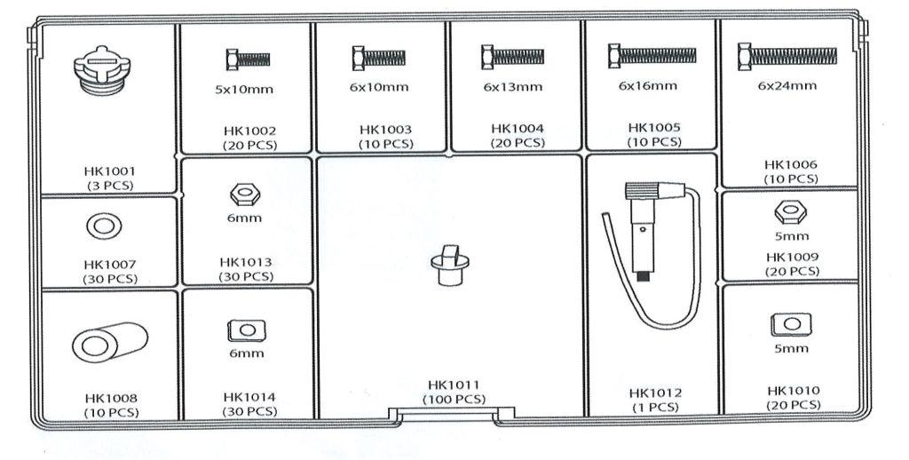BATTERY HARDWARE REPAIR KIT
