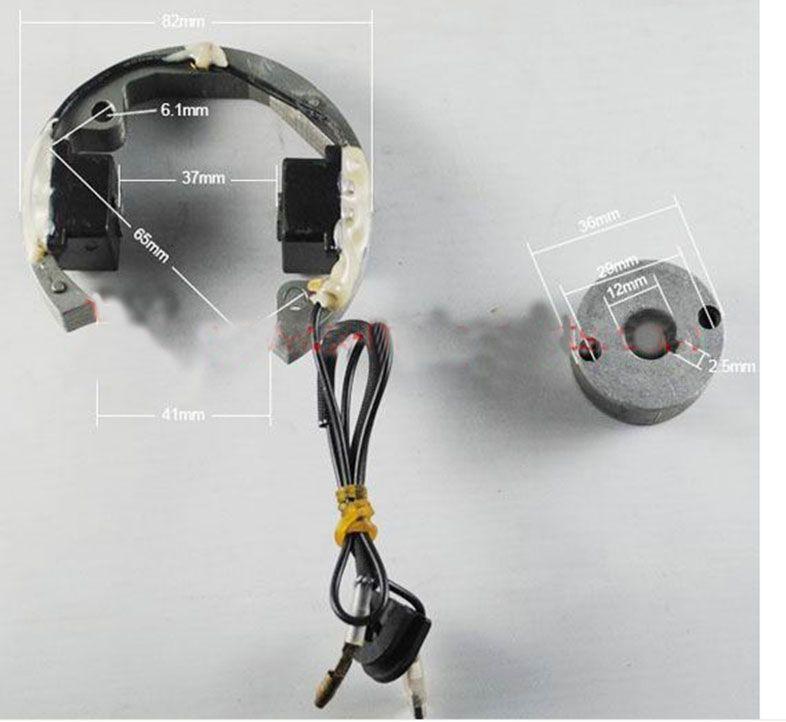 STATOR KIT HT COIL / STATOR / FLYWHEEL, KTM 50 SX MINI BIKE 50 SX, Adventure, 45139004000 45139005100 ROTOR 45139006000 IGNITION COIL