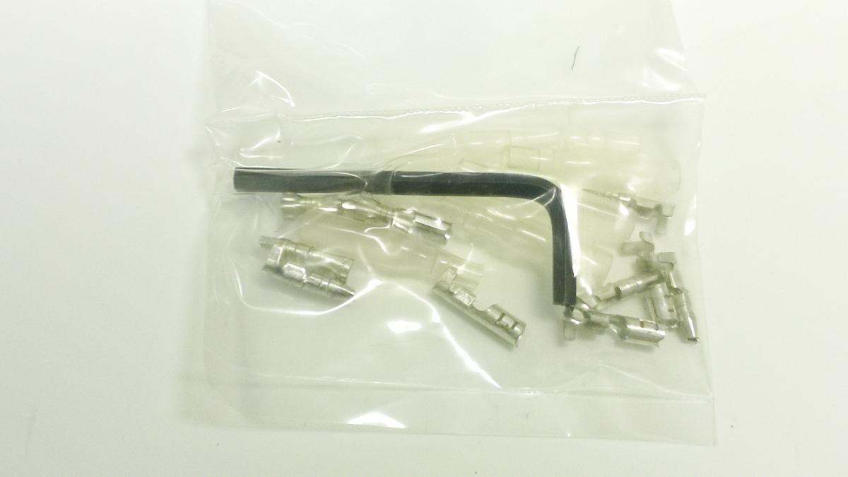 BAR END LED LIGHT SILVER KS15-1000