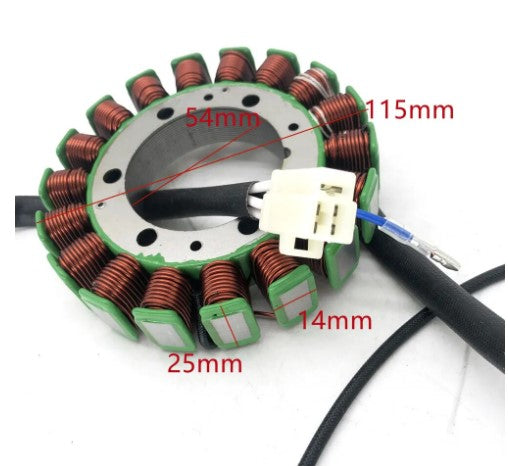 STATOR COIL YAMAHA 1998 XV500 VIRAGO 1991-1994 XVS400 VIRAGO 2GV-81410-20-00