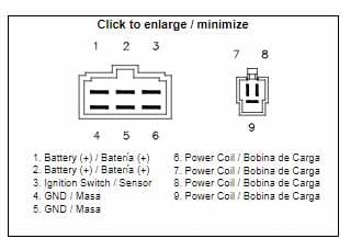 VOLTAGE REGULATORS DZE 2574 02574-04, KAWASAKI VN VULCAN 1500/1600 21066-1126