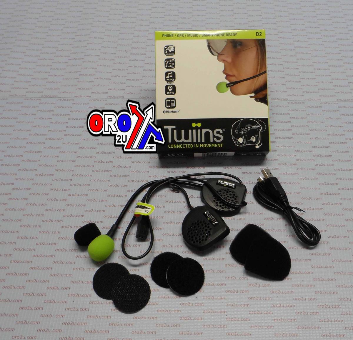 INTERCOM PHONE/GPS/STEREO, KIT D2 HANDSFREE