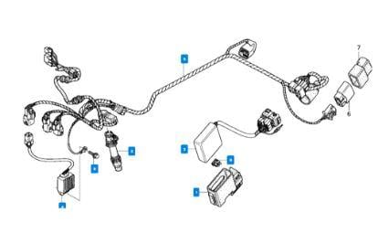Wiring Harness Honda CRF250X 32100-KSC-A20