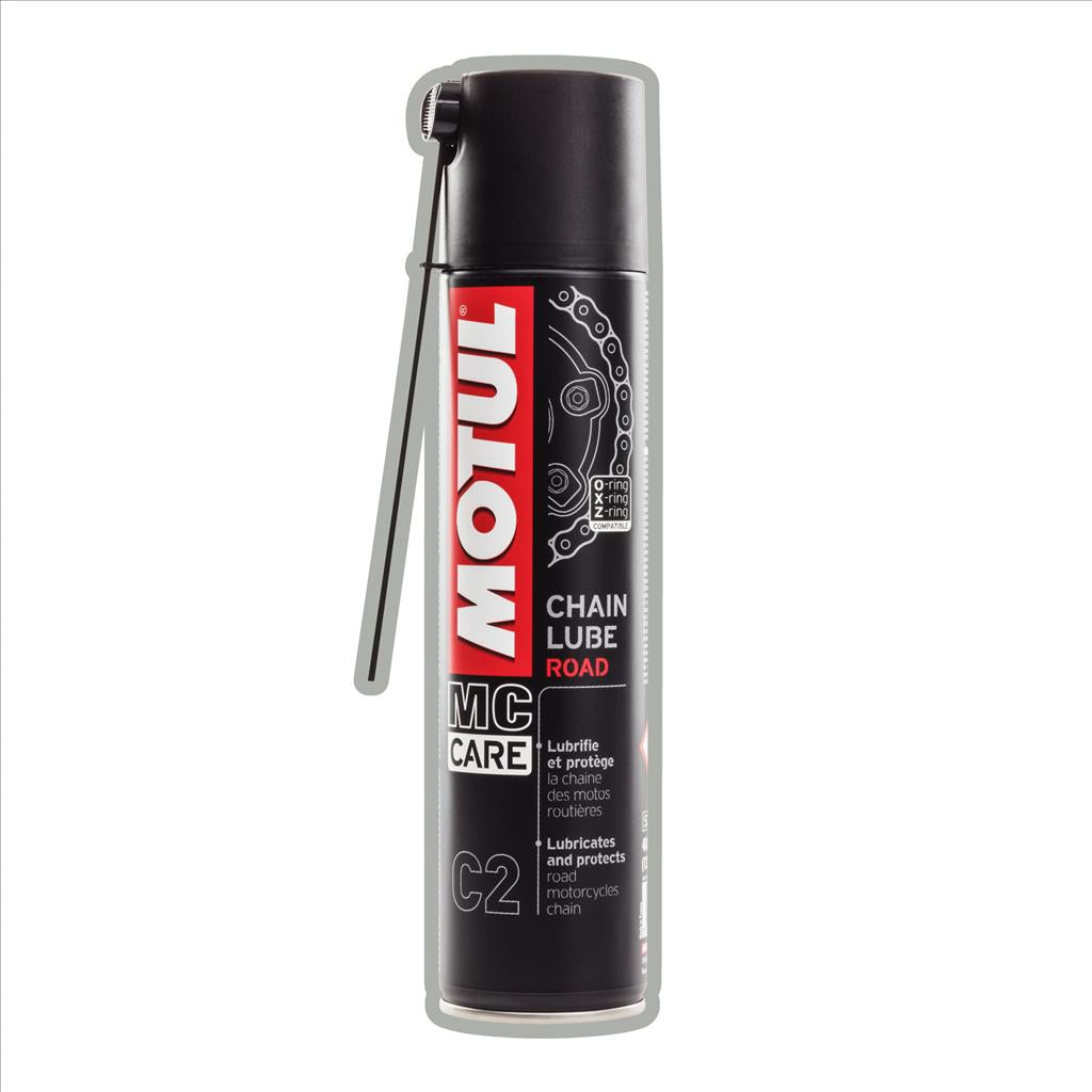 C2 CHAIN LUBE ROAD 400ml, MOTUL 450131, BOX=12, Specialities, Maintenance