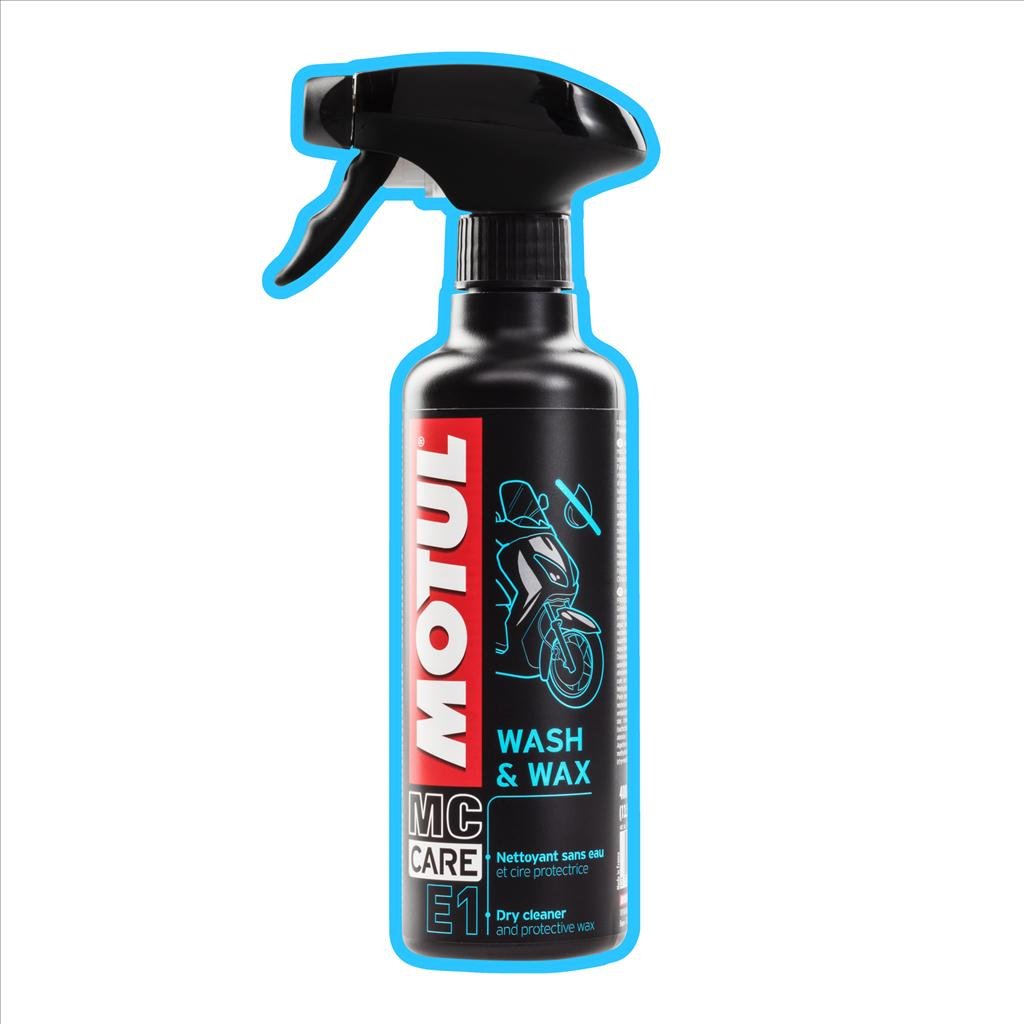 E1 WASH & WAX 400ml, MOTUL 450137, BOX=12