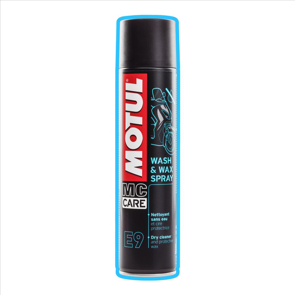 E9 WASH & WAX SPRAY 400ml, MOTUL 450145, BOX=12