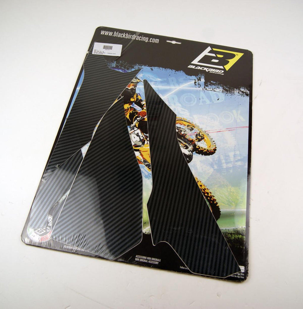 AIR BOX DECAL 13-14 SX/SXF KTM, CARBON LOOK BLACKBIRD 5517