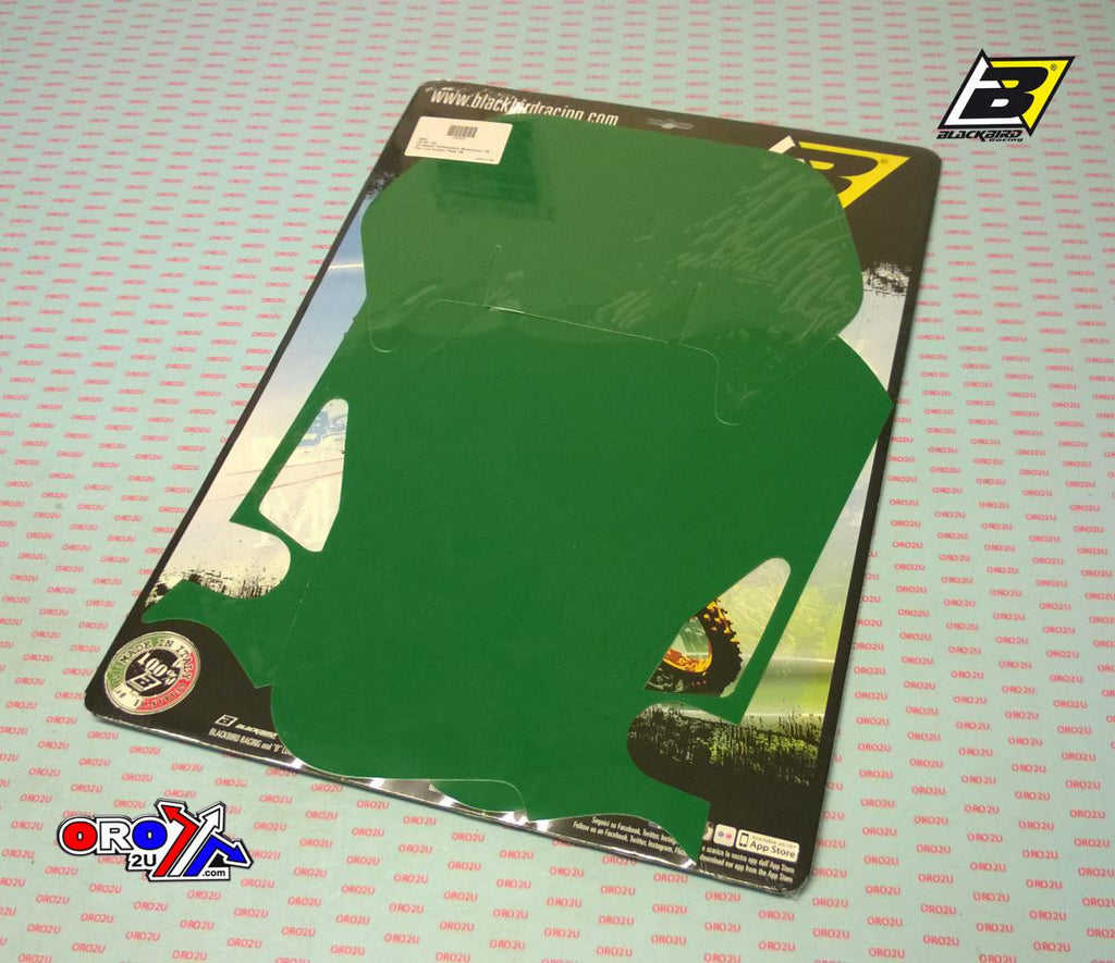 00-02 TM ENDURO BACKGROUNDS GREEN, BLACKBIRD 3804/30