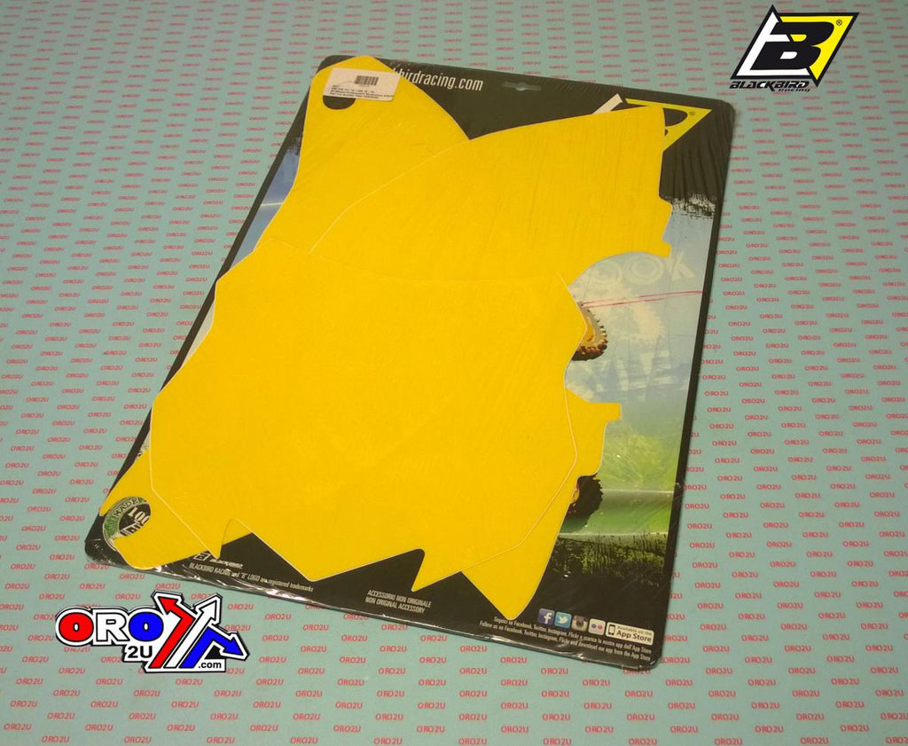 13-15 KXF250/450 BACKGROUNDS, YELLOW BLACKBIRD 3417/40