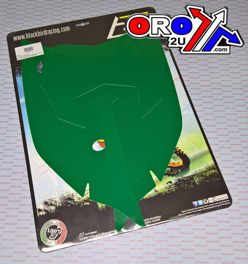 14-17 EC/ECF BACKGROUNDS GREEN, GASGAS BLACKBIRD 3908/30