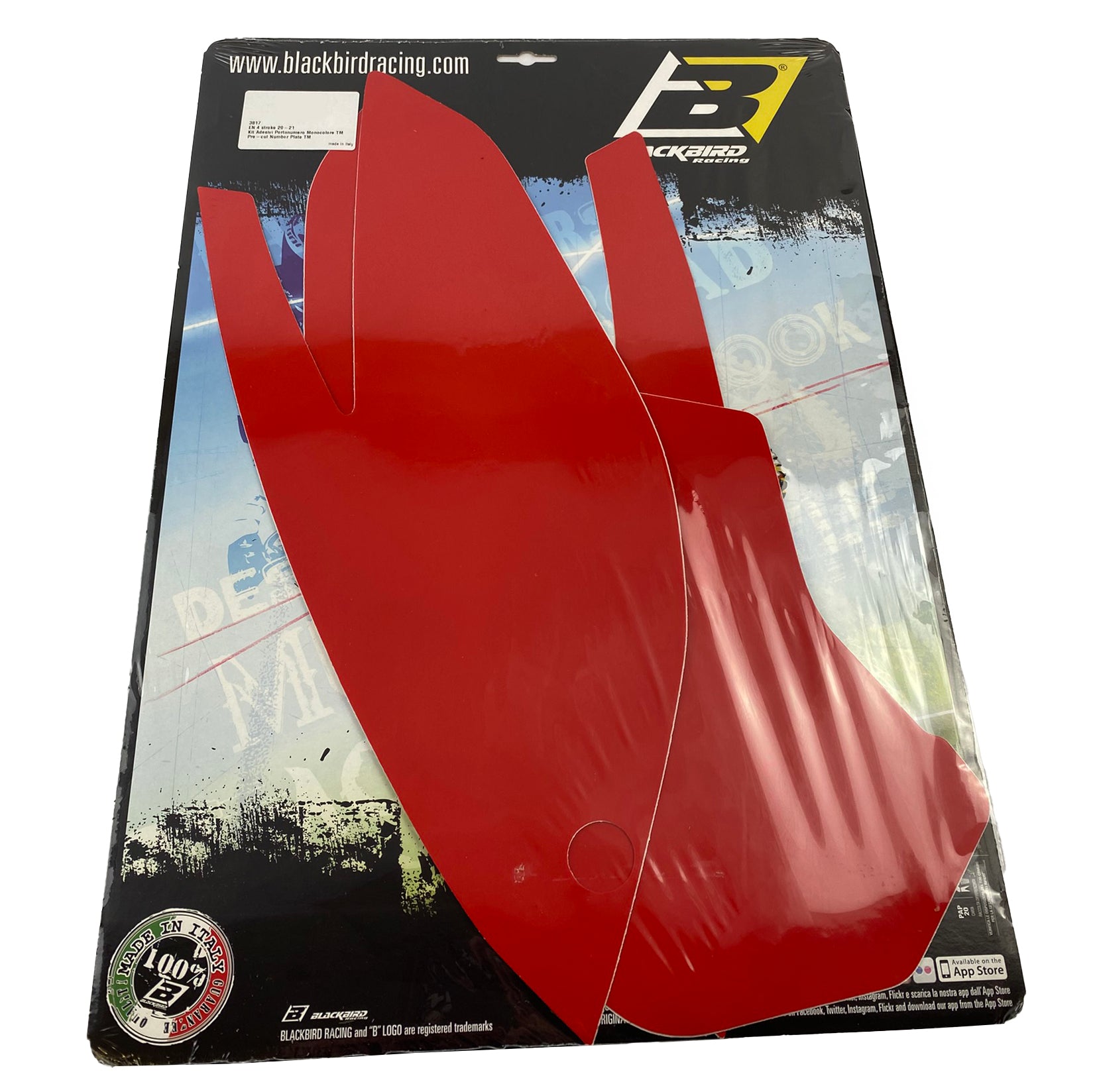 2020-2021 TM EN 2-ST BACKGROUNDS, RED BLACKBIRD 3817/60