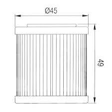OIL FILTER HIFLO HF563