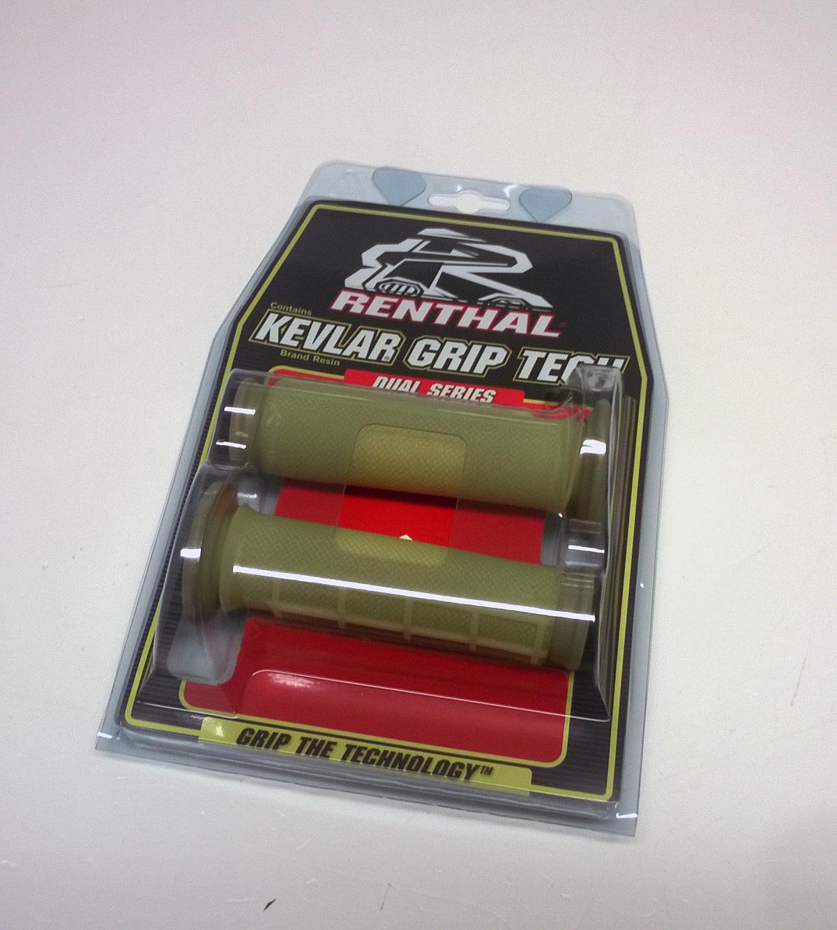 RENTHAL GRIPS DUAL ATV 50 KEV, 22/22mm, Renthal G171