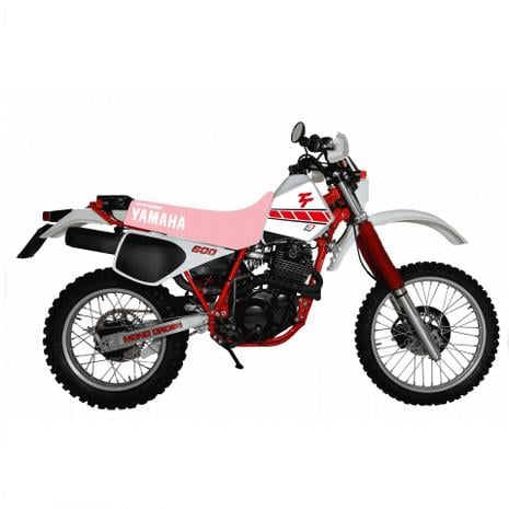 83-92 TT600 BLACKBIRD RED, GRAPHIC KIT DREAM 2201E/01