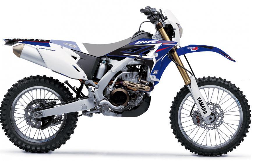 12-15 WRF450 BLACKBIRD 2241N, TANK / FENDER DECAL SET