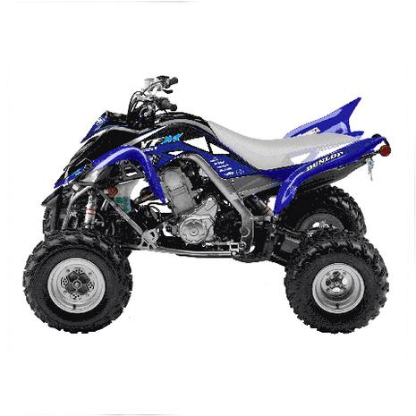 06-20 RAPTOR 700 DREAM-2, BLACKBIRD DECAL KIT 2Q12A