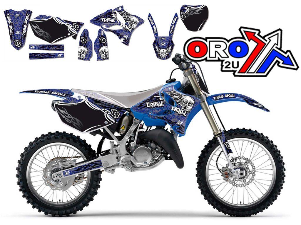 10-13 YZF250 TRIBAL SKULL 2, BLACKBIRD DECAL KIT 2239B