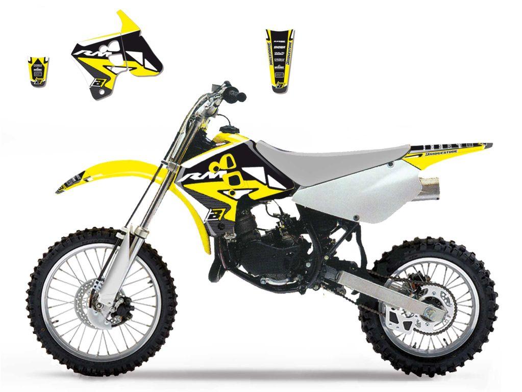 00-01 RM80 DREAM-2, BLACKBIRD DECAL KIT 2306N