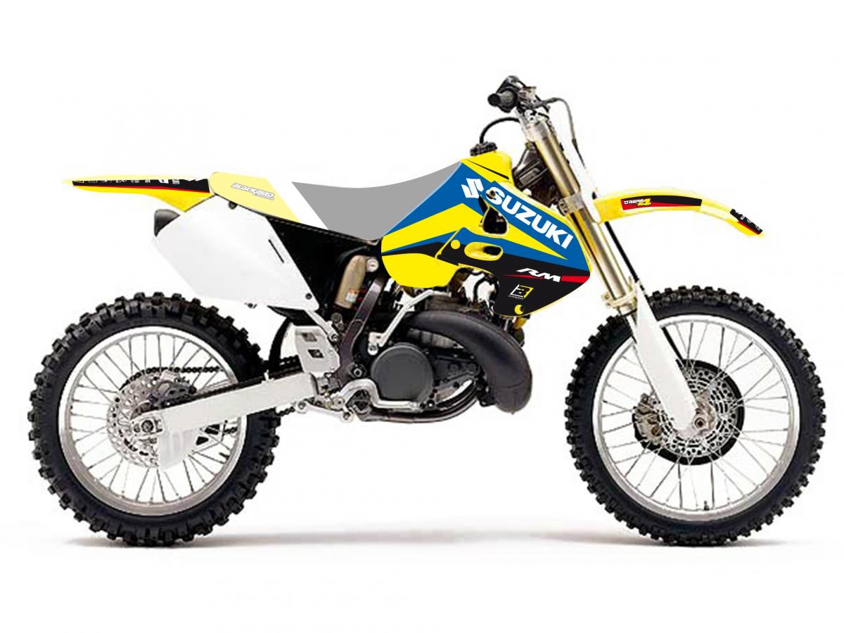 96-00 RM125 RM250 DREAM 4, BLACKBIRD DECAL KIT 2310N