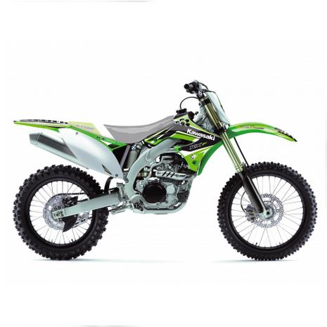 09-11 KXF450 DREAM 4 GRAPHIC, BLACKBIRD DECAL KIT 2419N