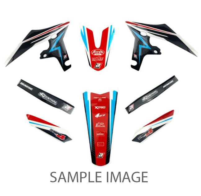 2024-25 FANTIC 450 XXF DREAM 4, BLACKBIRD DECAL KIT, 2F03N