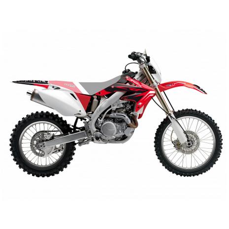 04-16 CRF450X DREAM 4 GRAPHIC, BLACKBIRD DECAL KIT 2143N