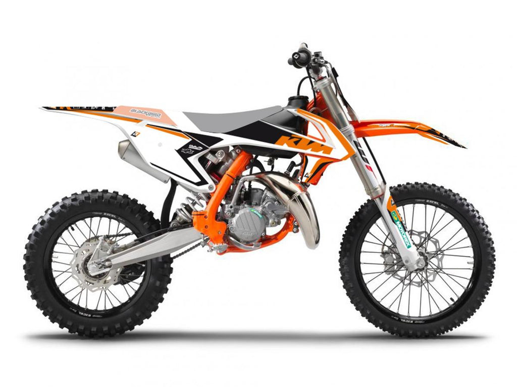 18-22 KTM 85 DREAM 4 GRAPHIC, BLACKBIRD DECAL KIT 2545N