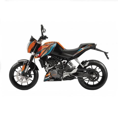 11-16 DUKE KTM ONERACE, BLACKBIRD 2544R GRAPHIC KIT