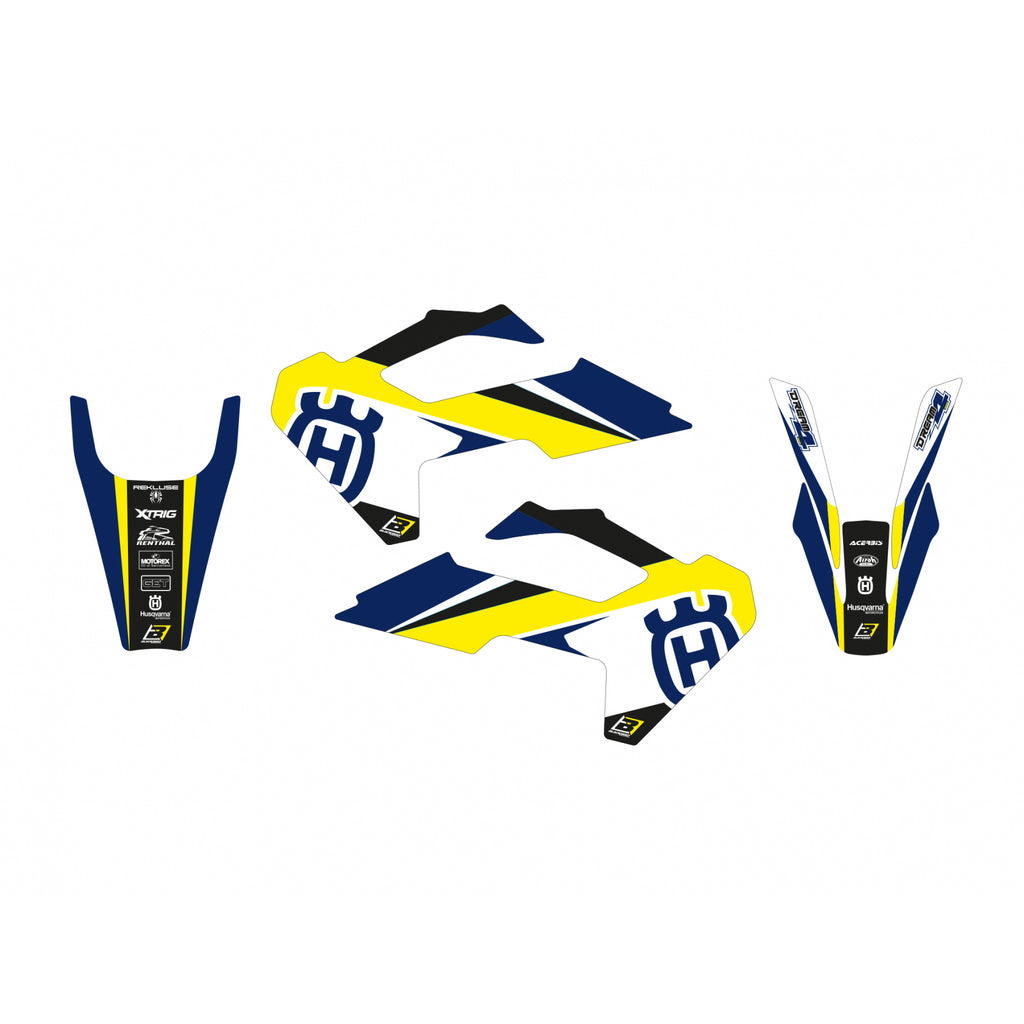 HUSQVARNA FC/TC DREAM4, BLACKBIRD DECAL KIT, 2616N