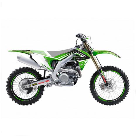 2019-22 KX 450F DREAM 4, BLACKBIRD DECAL KIT, 2425N