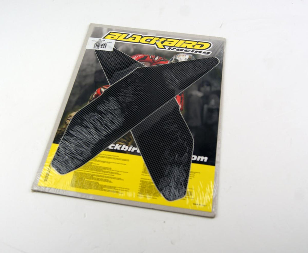 FRAME COVER CRF450 02-04, BLACKBIRD 5108 CARBON LOOK, BB5108