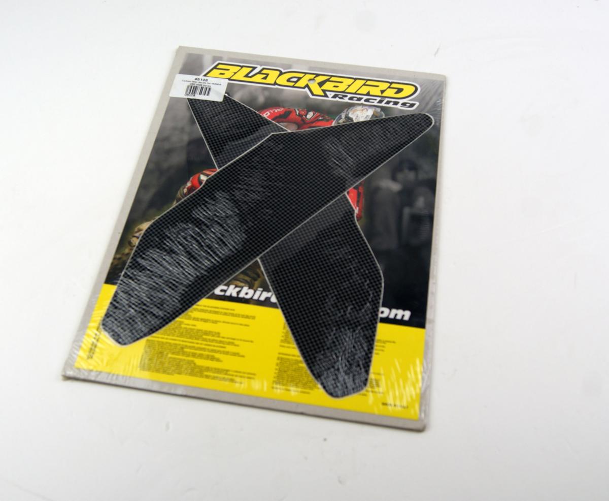FRAME COVER CRF450 02-04, BLACKBIRD 5108 CARBON LOOK, BB5108