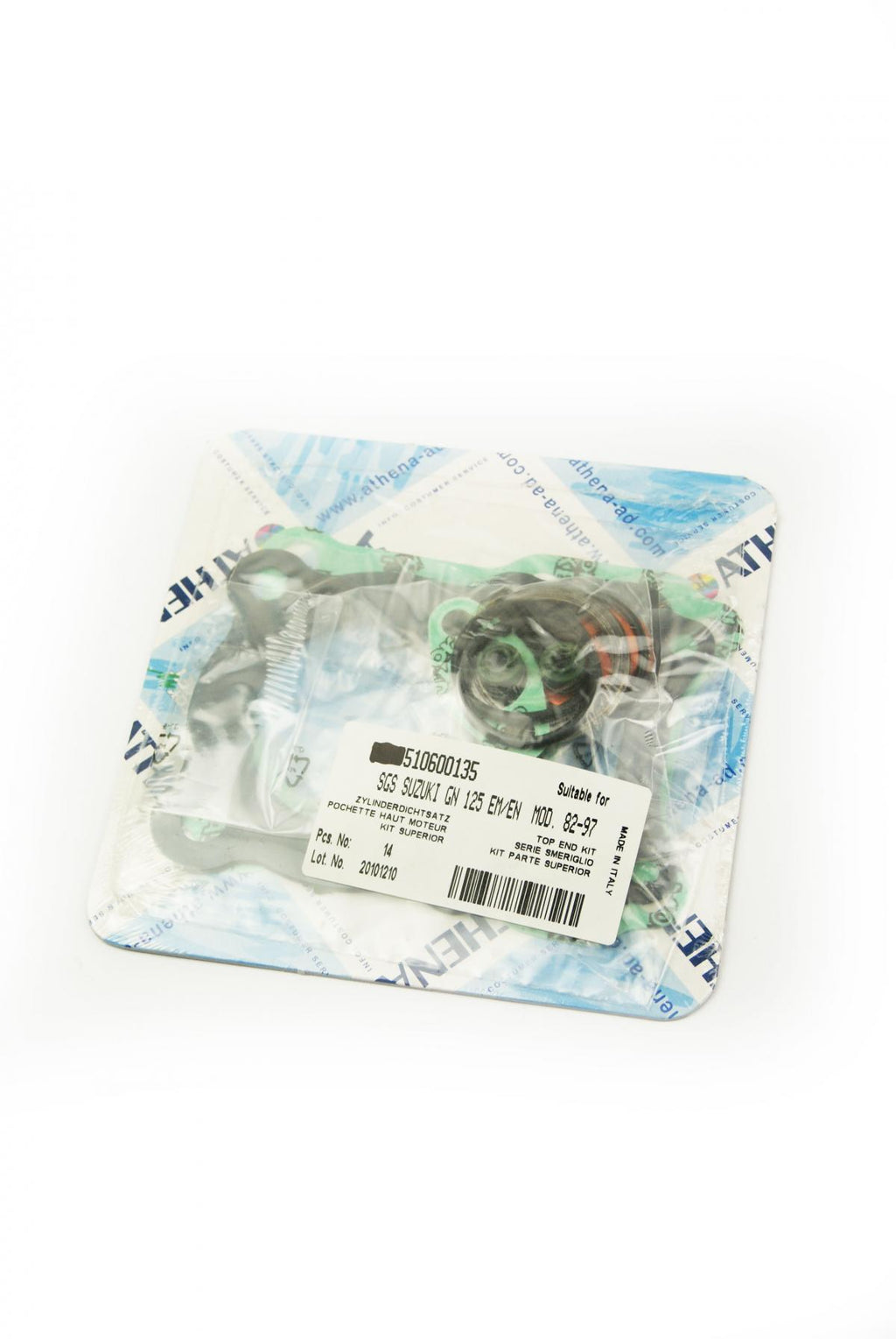 TOP END GASKET SET ALT/DR/GN/GS /LT 125 82-96, ATHENA P400510600135 SUZUKI