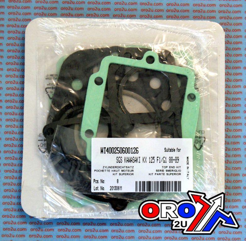 TOP END GASKET SET KAWASAKI KX 125 88-89, ATHENA P400250600126