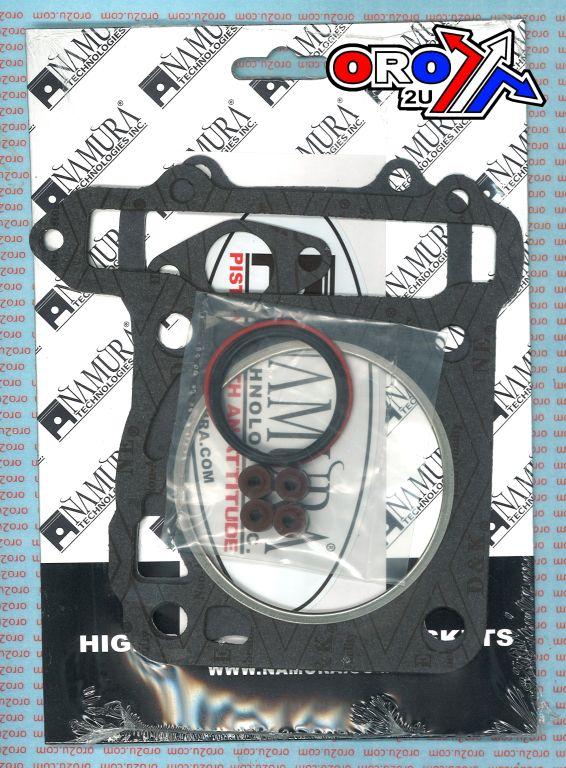 GASKET TOP SET 01-07 DRZ250, NAMURA NX-30043T SUZUKI, 9PCS