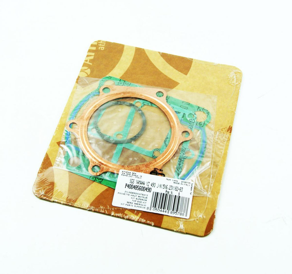 TOP END GASKET SET YAMAHA IT/TZ/YZ 490 82-83, ATHENA P400485600490