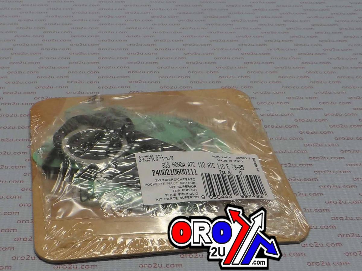 TOP END GASKET SET HONDA ATC 110 79-85, ATHENA P400210600111