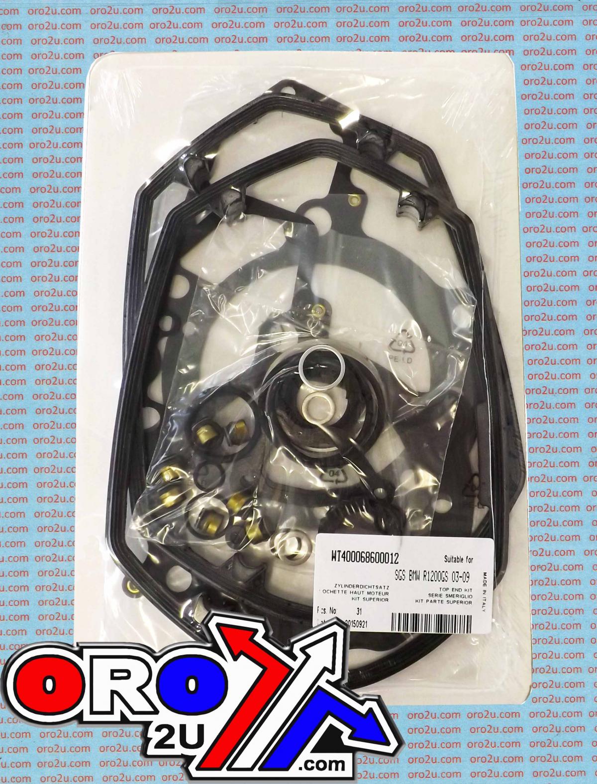 TOP END GASKET SET BMW GS/R/ST/RT 1200 04-11, ATHENA P400068600012