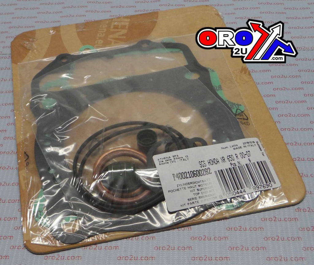 TOP END GASKET SET HONDA XL 600V 1989, ATHENA P400210600622 TRANSALP