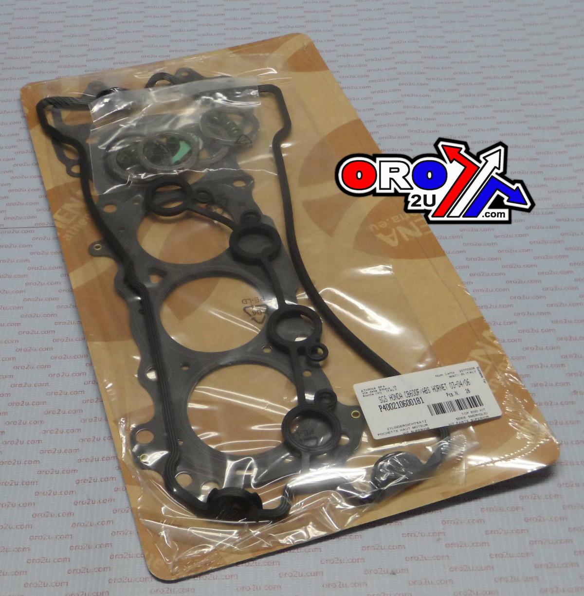 TOP END GASKET SET HONDA CB 600 03-06, ATHENA P400210600181 HORNET