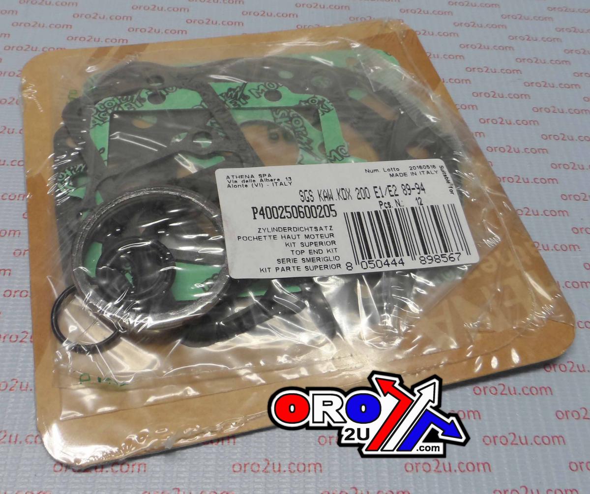 TOP END GASKET SET KAWASAKI KDX 200 89-94, ATHENA P400250600205