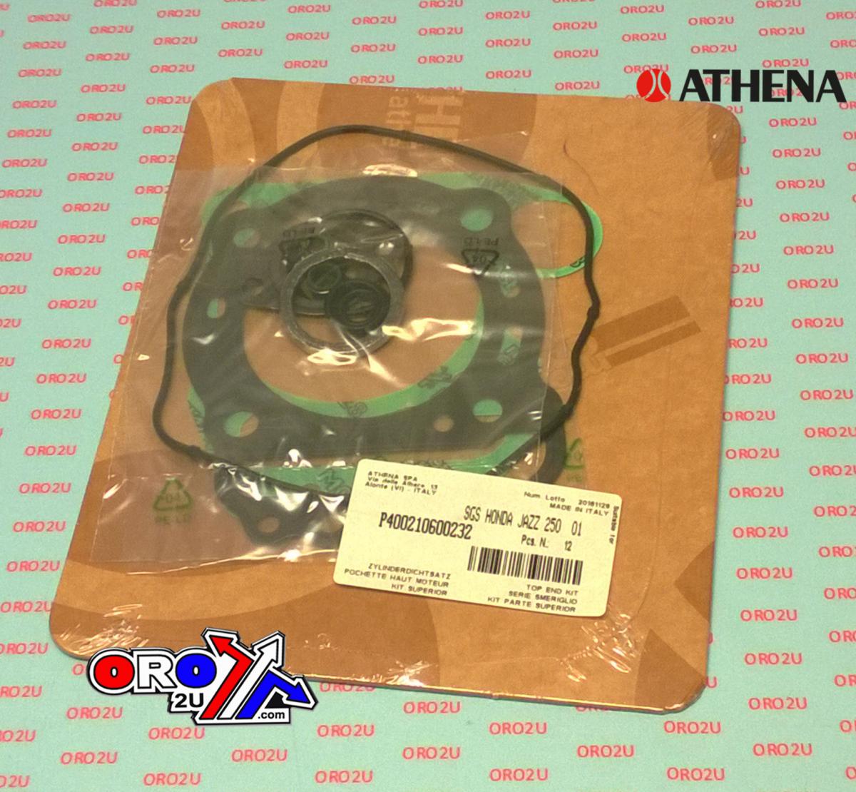 TOP END GASKET SET HONDA JAZZ/FES 250 00-01, ATHENA P400210600232 PEUGEOT SV 250 01-02