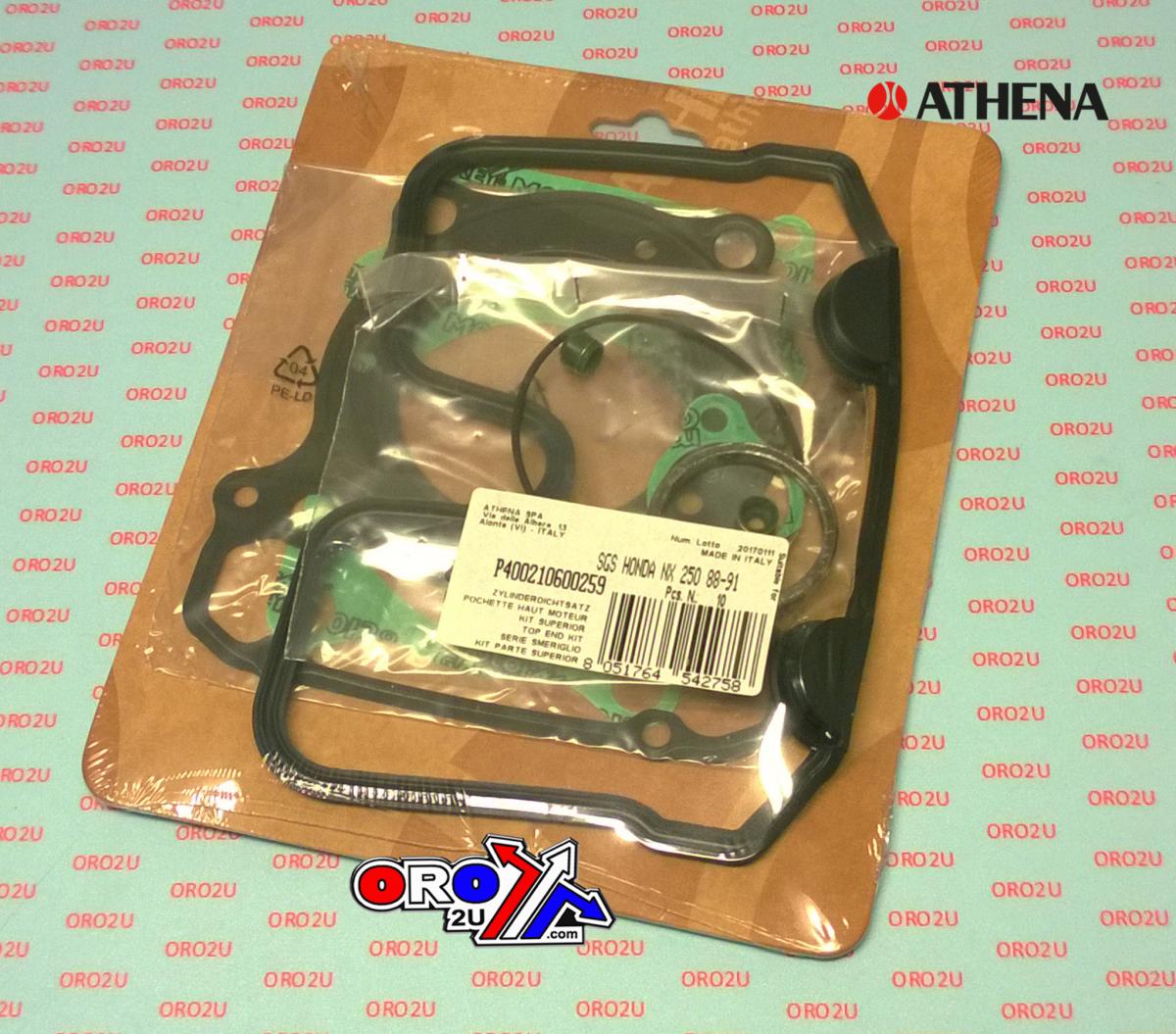 TOP END GASKET SET HONDA NX 250 88-91, ATHENA P400210600259 DOMINATOR