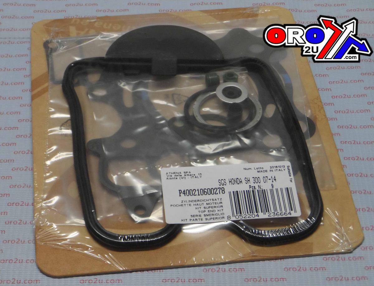 TOP END GASKET SET HONDA SH/IE 300 07-20, ATHENA P400210600278 FORZA