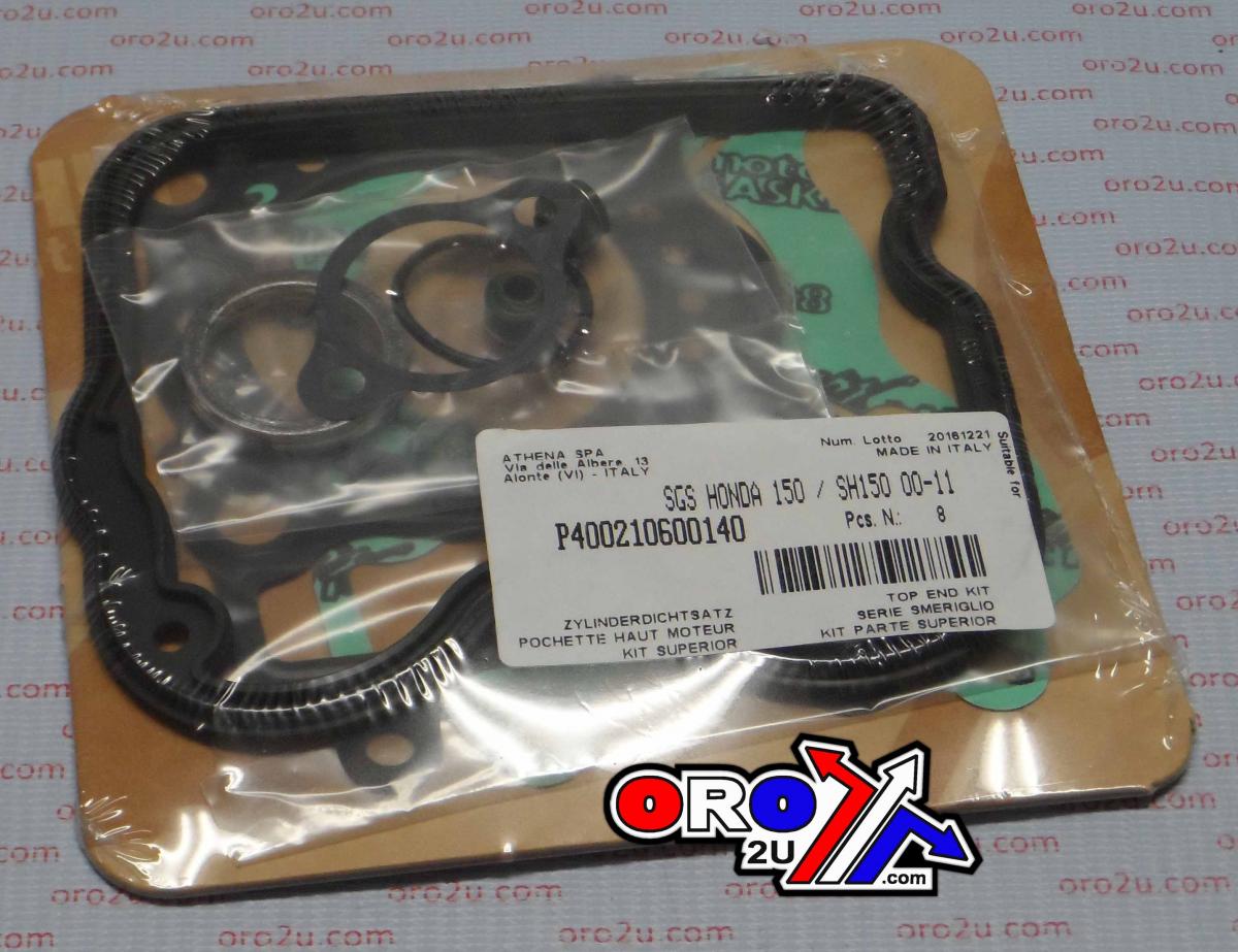 TOP END GASKET SET HONDA NES/PES/SH 150 00-12, ATHENA P400210600140 KEYWAY OUTLOOK 150 07-11